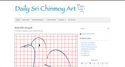 Desktop Screenshot of daily.srichinmoyart.com