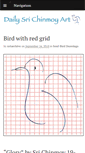 Mobile Screenshot of daily.srichinmoyart.com
